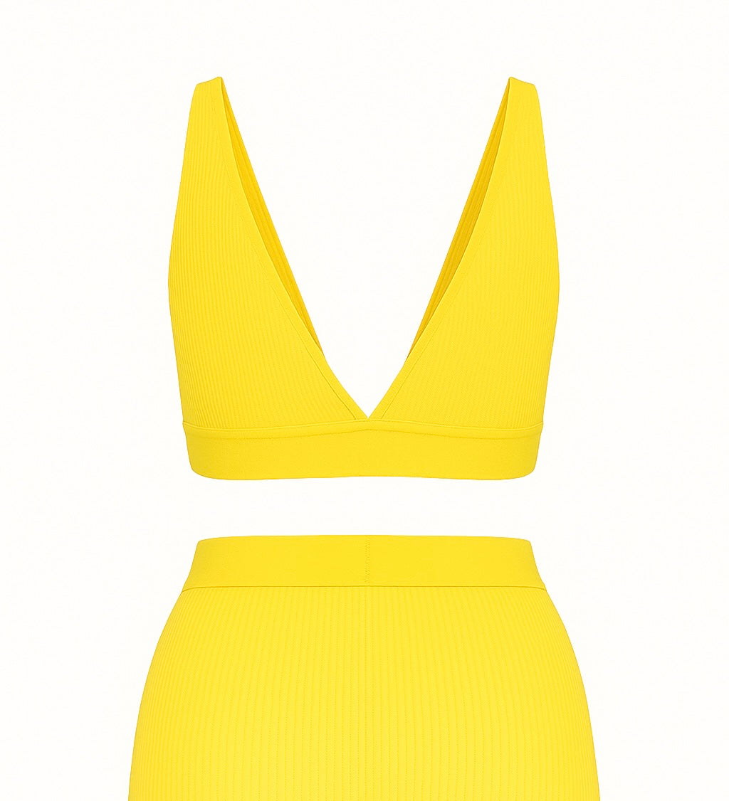 TEXT ME TRIANGLE BRALETTE