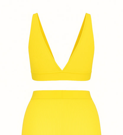 TEXT ME TRIANGLE BRALETTE
